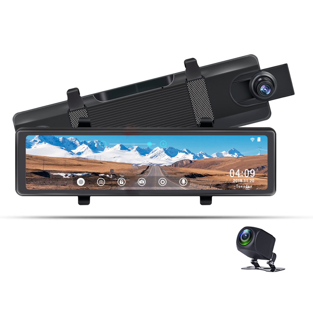 Phisung S16 4K Mirror Dash Cam 12 inch Touch Screen DVR + Rearview Camera, Without sd card, 501 Original
Phisung S16 4K Mirror Dash Cam 12 inch Touch Screen DVR + Rearview Camera, Without sd card, 501 Original