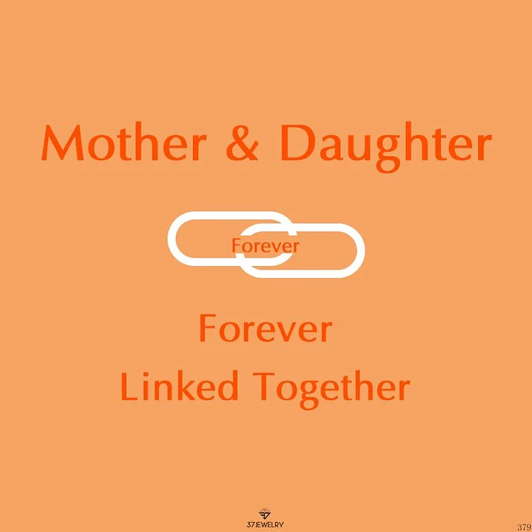 Gift Card - Mother and Daughter Forever Linked Together