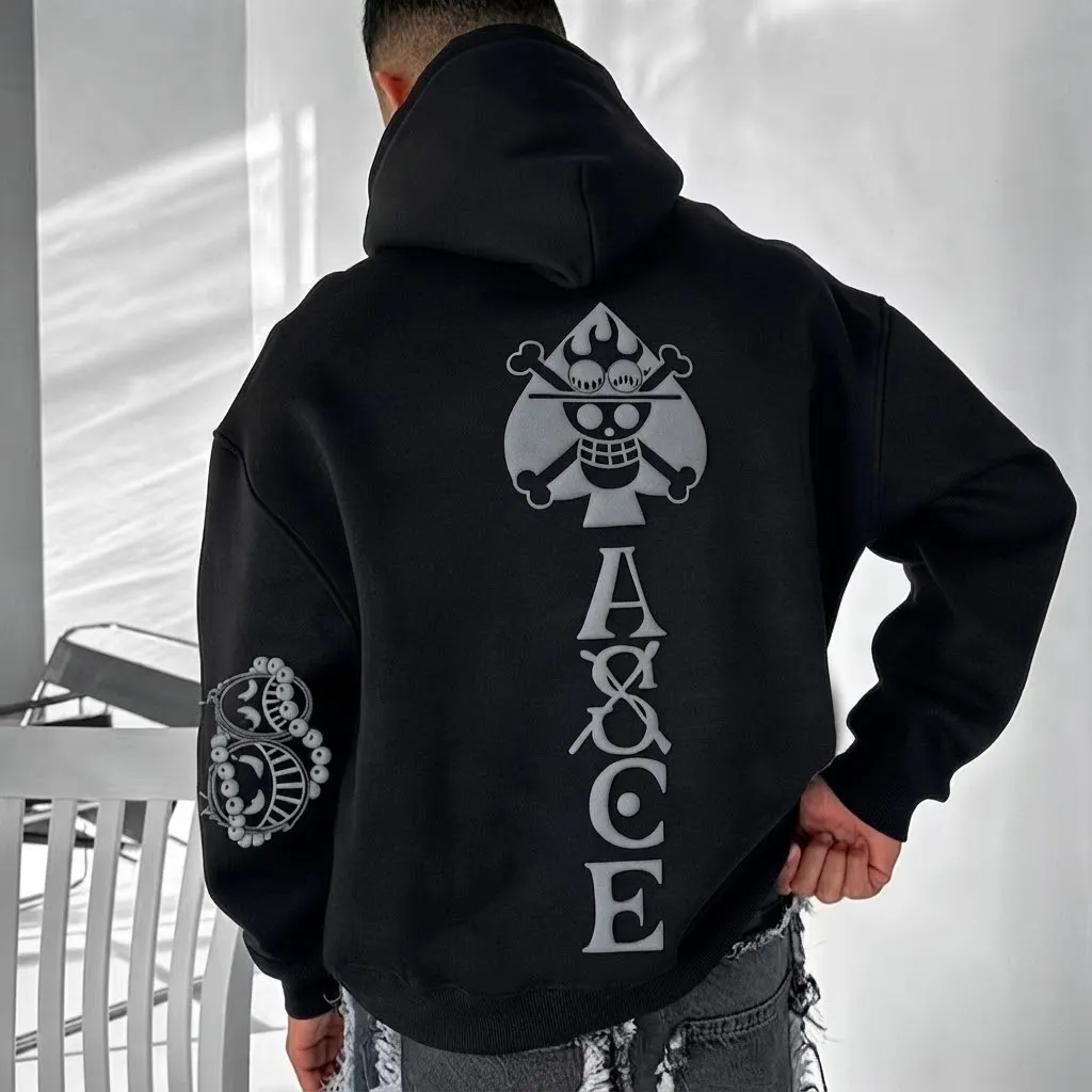 Men's Casual Cartoon Hoodie