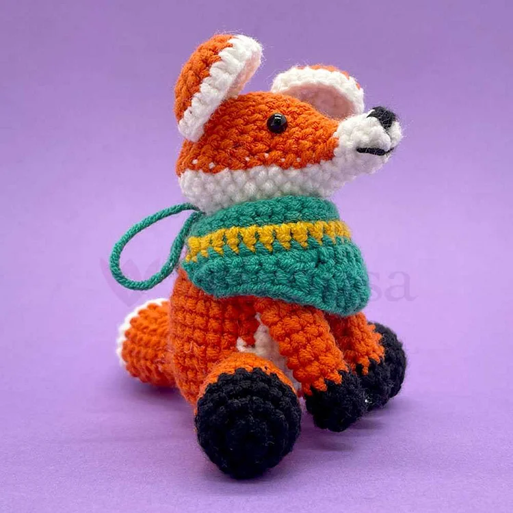 Gentleman Fox - Crochet Kit  veirousa