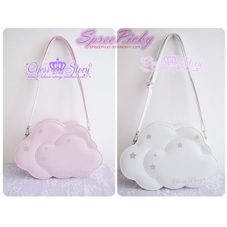 【The unicorn castle】Chess Story Lolita Cloud Bag SP130060