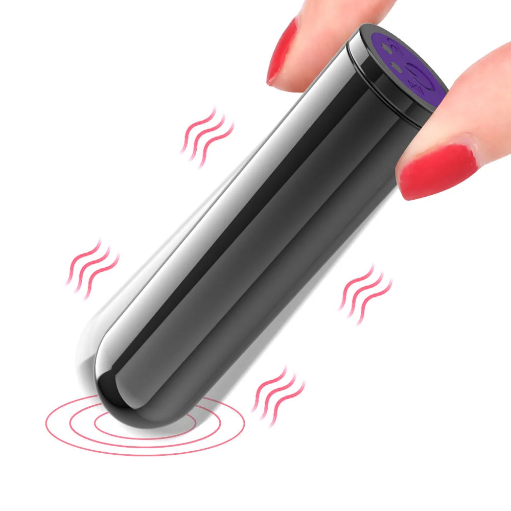 10 Frequency Bullet Vibrator Wearing Anal Plug Backyard Masturbator - Rose Toy