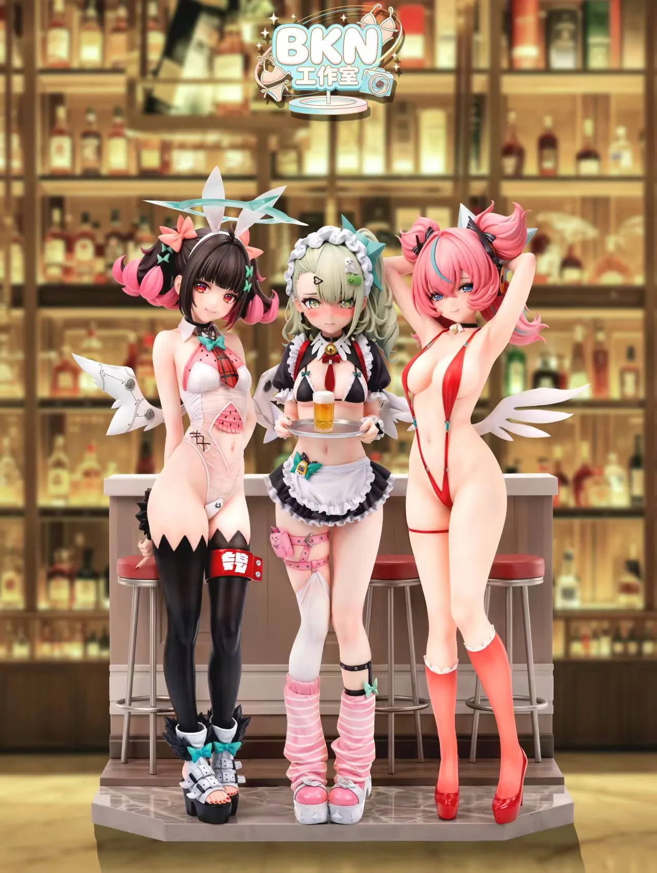 BKN Studio - Delusional Party The Three Lolis Zenless Zone Zero-