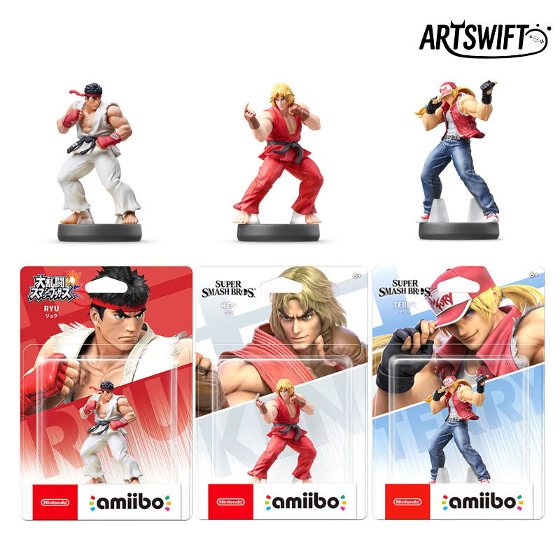 ARTSWIFT Amiibo Street Fighter Super Smash Bros. Series Terry Ryu