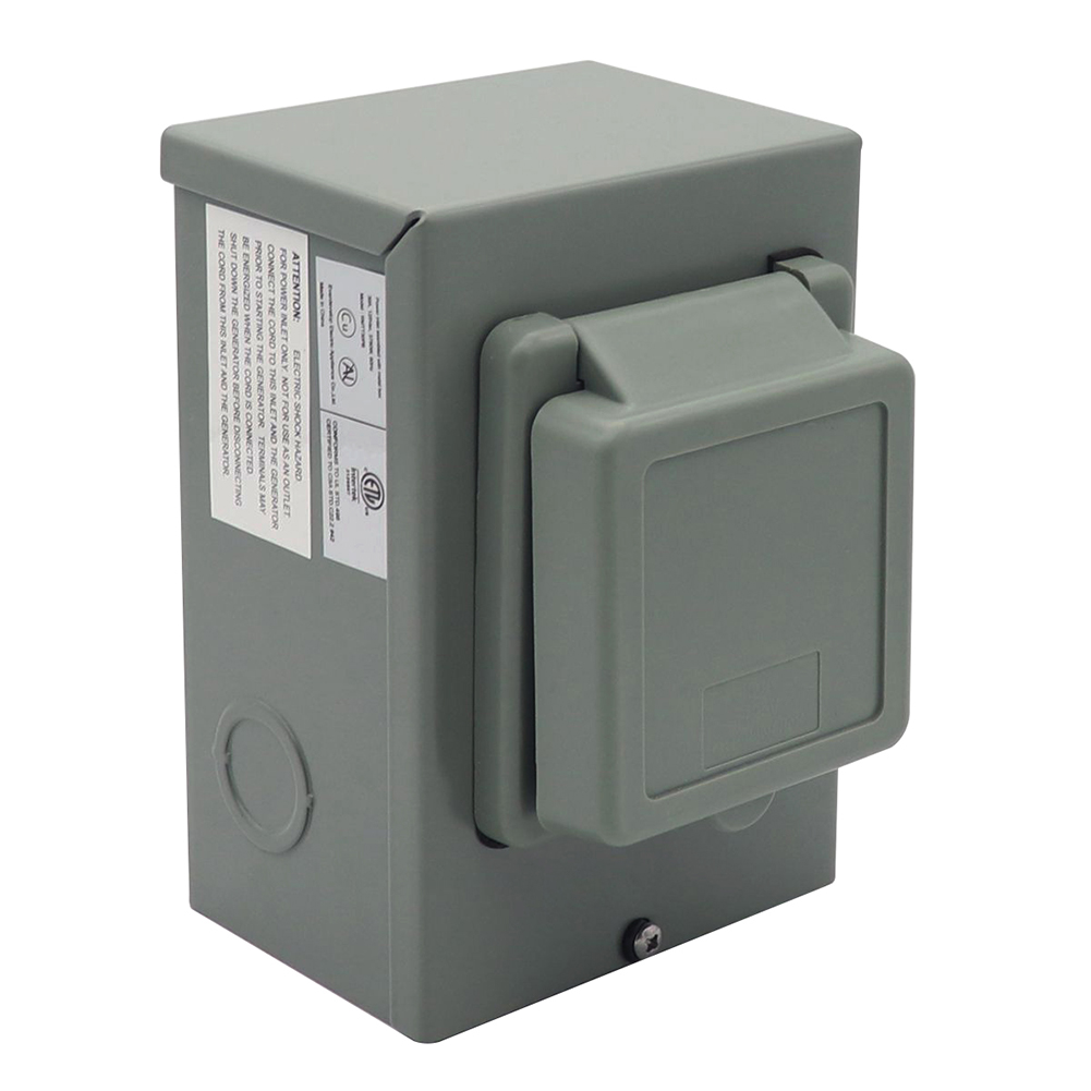 AON1556 Weatherproof 30A 3 Prong Generator Power Inlet Box Outdoor Use, 501 Original
AON1556 Weatherproof 30A 3 Prong Generator Power Inlet Box Outdoor Use, 501 Original