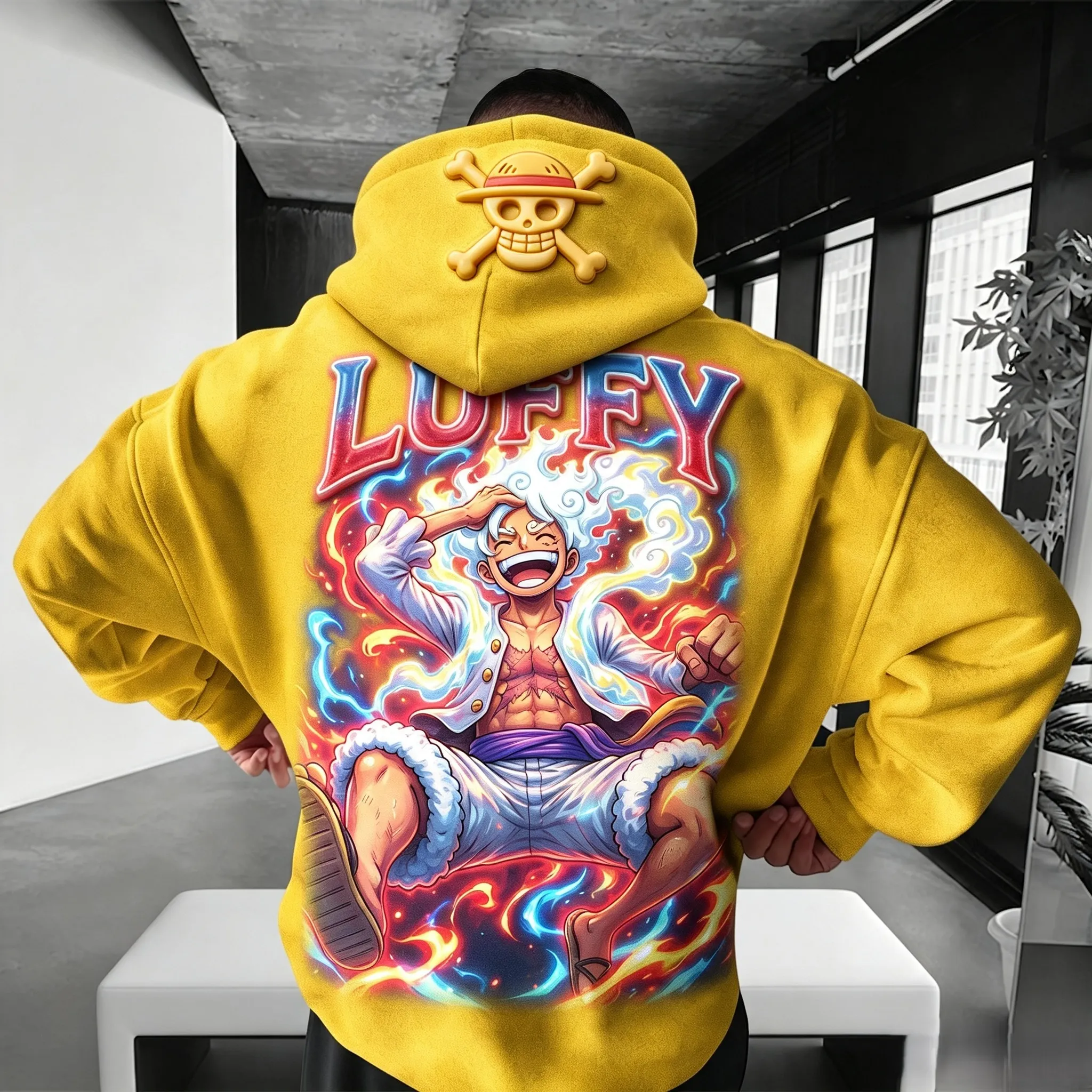 Men's Casual Cartoon Hoodie
