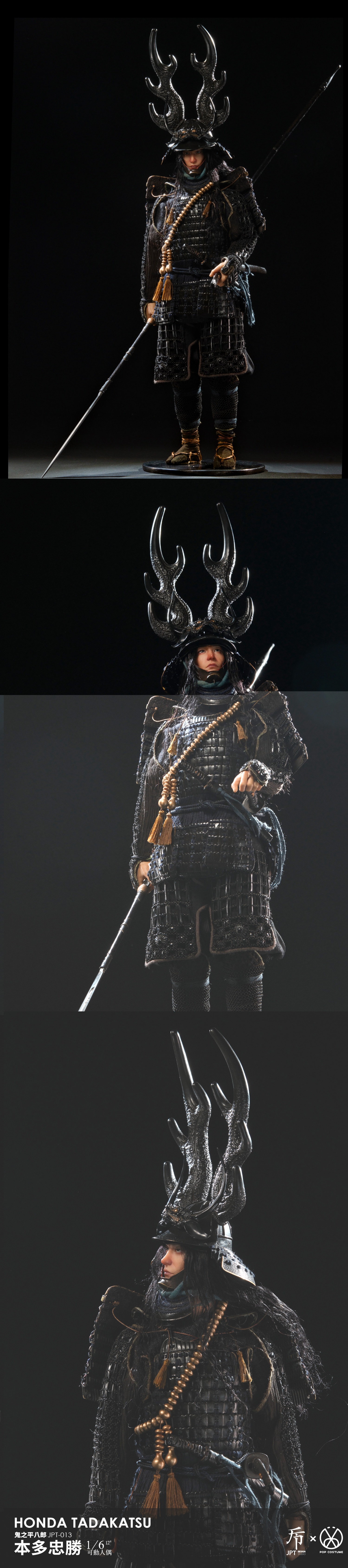 JPT Design x POPCOSTUME 1/6 JPT-013 Honda Tadakatsu Action Figure