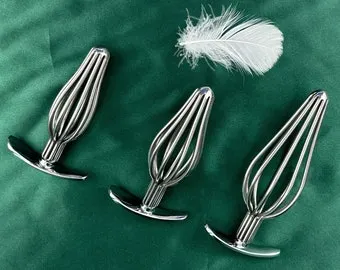 pornhint Pornhint Stainless Hollow Jewel Butt Plug, Hollow Anal Speculum Plug, Anal Dilator, Smooth & Burr Free, Mature