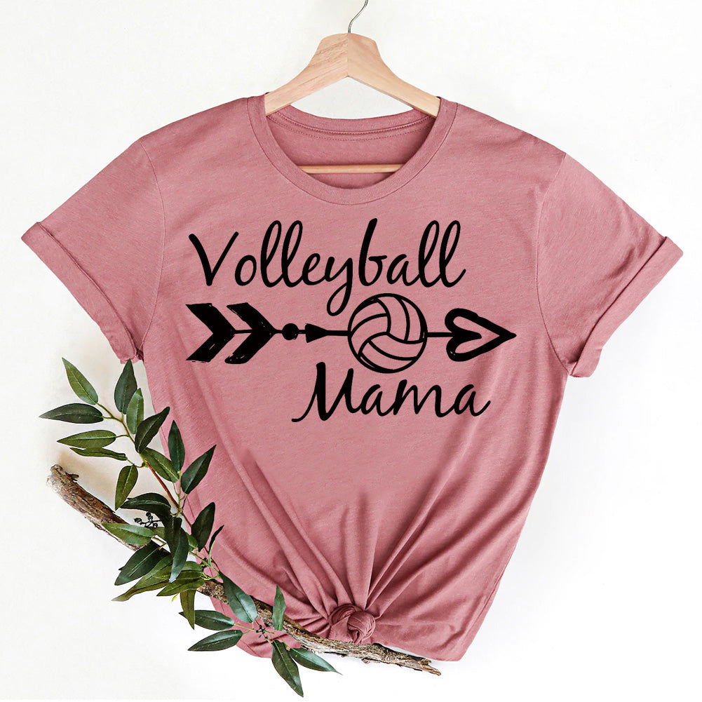 Volleyball Mama T-Shirt-07997-Guru-buzz