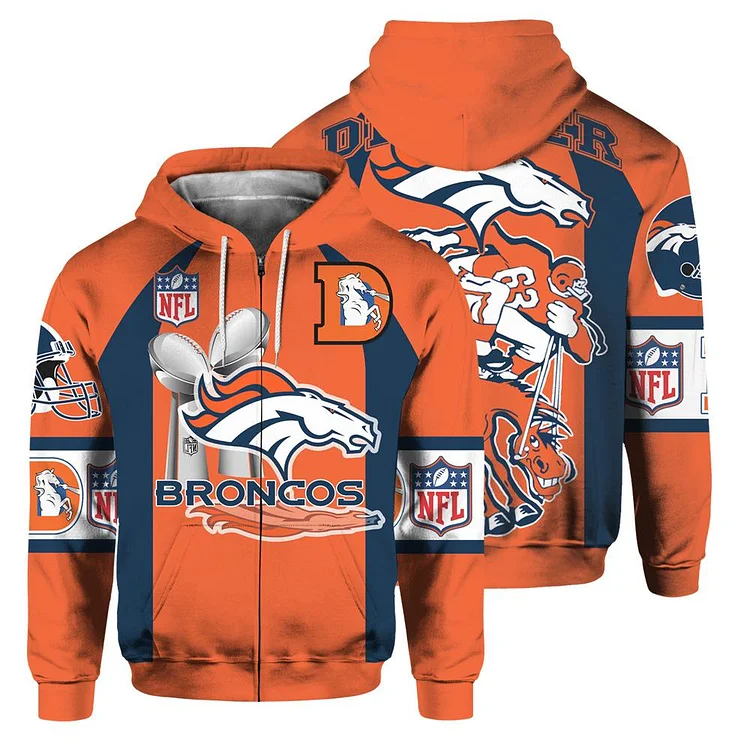 Denver Broncos Limited Edition Zip-Up Hoodie