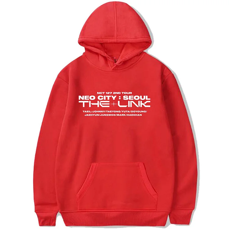 NCT 127 NEO CITY THE LINK Print Hoodie