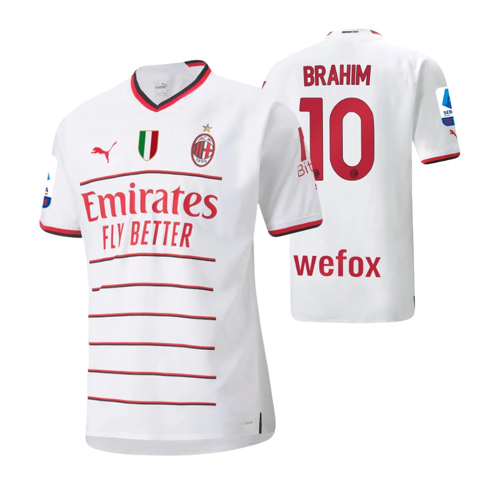 Ac Milan Brahim Diaz Away Shirt Kit