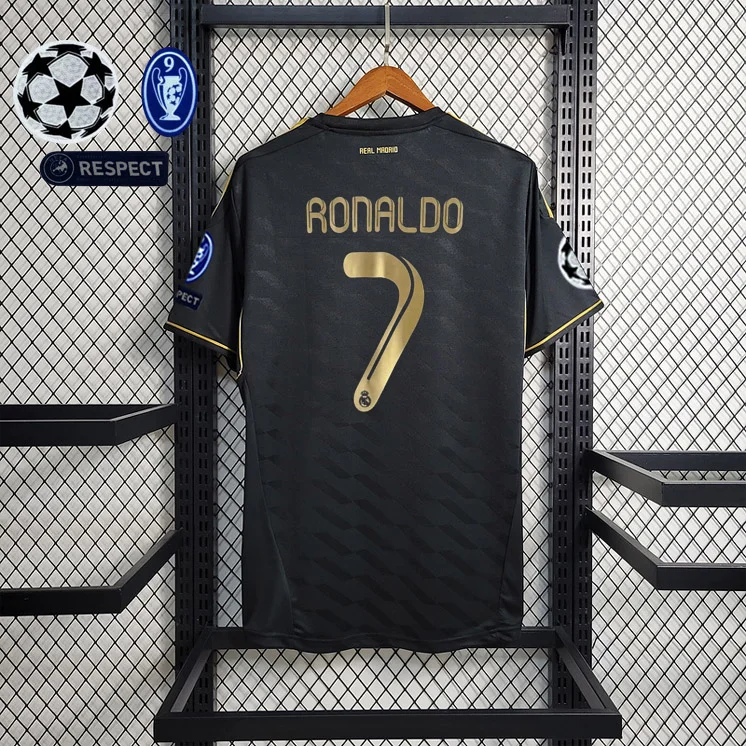 Retro 2011-12 Real Madrid Away RONRLDO Football jersey retro