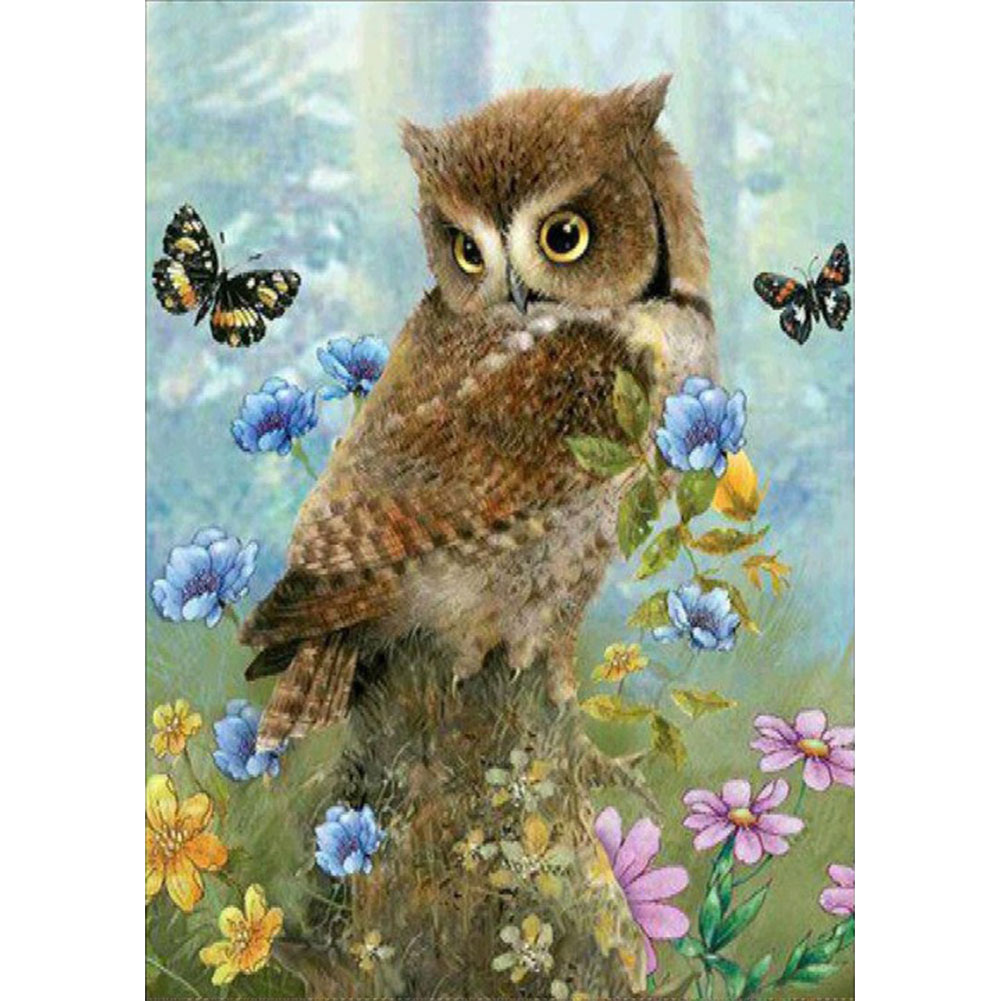 Butterfly Owl - Round Drill Diamond Painting - 50*60CM (Big Size), 501 Original
Butterfly Owl - Round Drill Diamond Painting - 50*60CM (Big Size), 501 Original