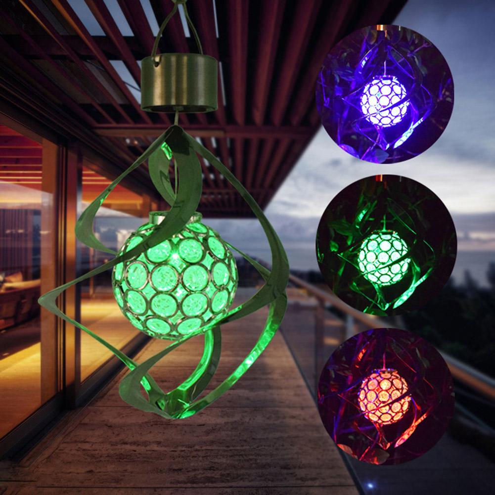 Solar LED Wind Spinner Color Changing Lamp Outdoor Hanging Wind Chime Light, 501 Original
Solar LED Wind Spinner Color Changing Lamp Outdoor Hanging Wind Chime Light, 501 Original
