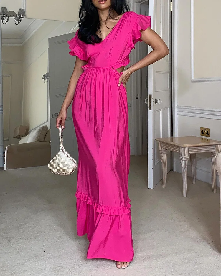 Trendy Sweet One Piece Dress