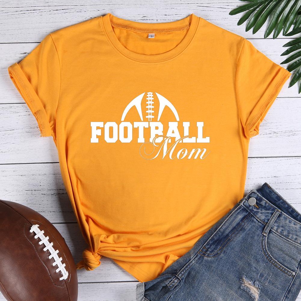 football mom Round Neck T-shirt-Guru-buzz