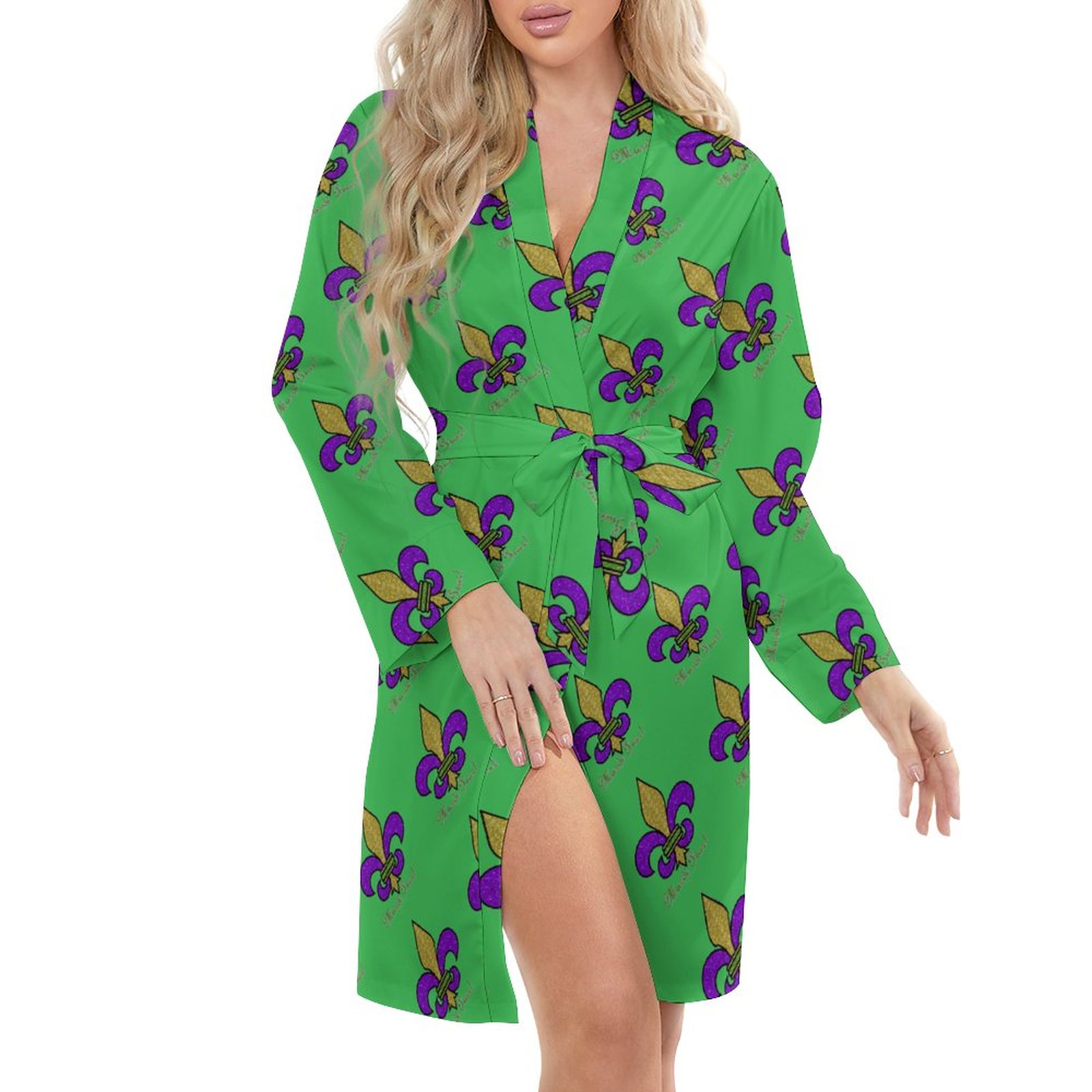 mardi gras kimono