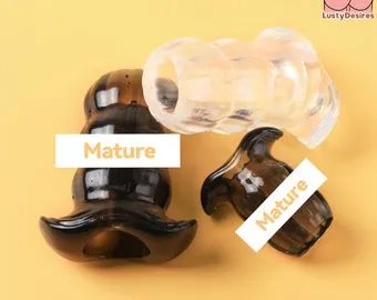 pornhint Pornhint Hollow Butt Plug, Clear Anal Plug, Soft Anal Training Plug, Anus Dilator, Anal Speculum, Butt Plug for Women Men Gay, Anal Sex Toy, Mature