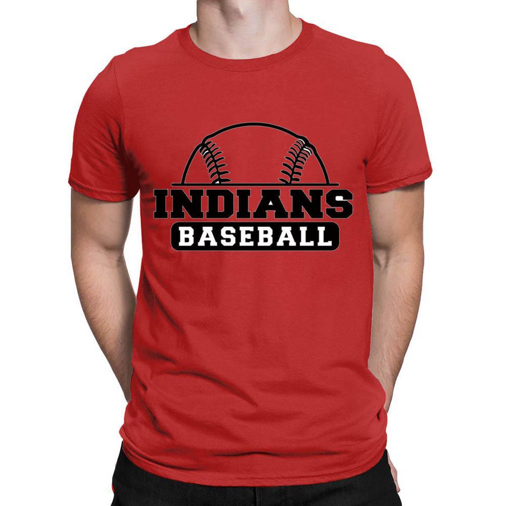 INDIANS BASEBALL Men's T-shirt-Guru-buzz