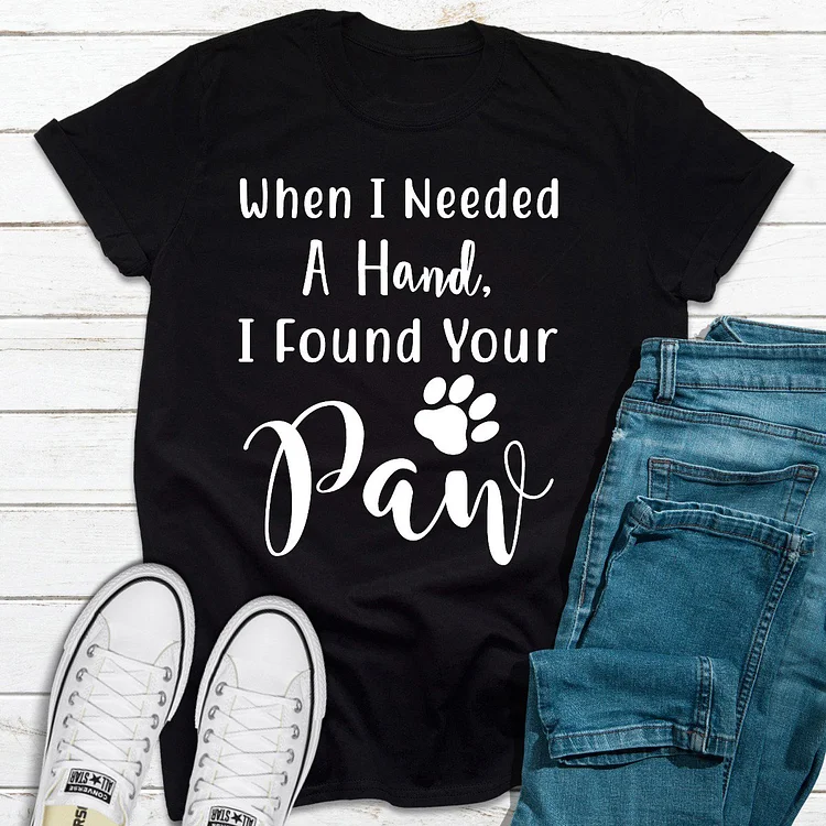 Bestdealfriday When I Needed A Hand Women's T-Shirt