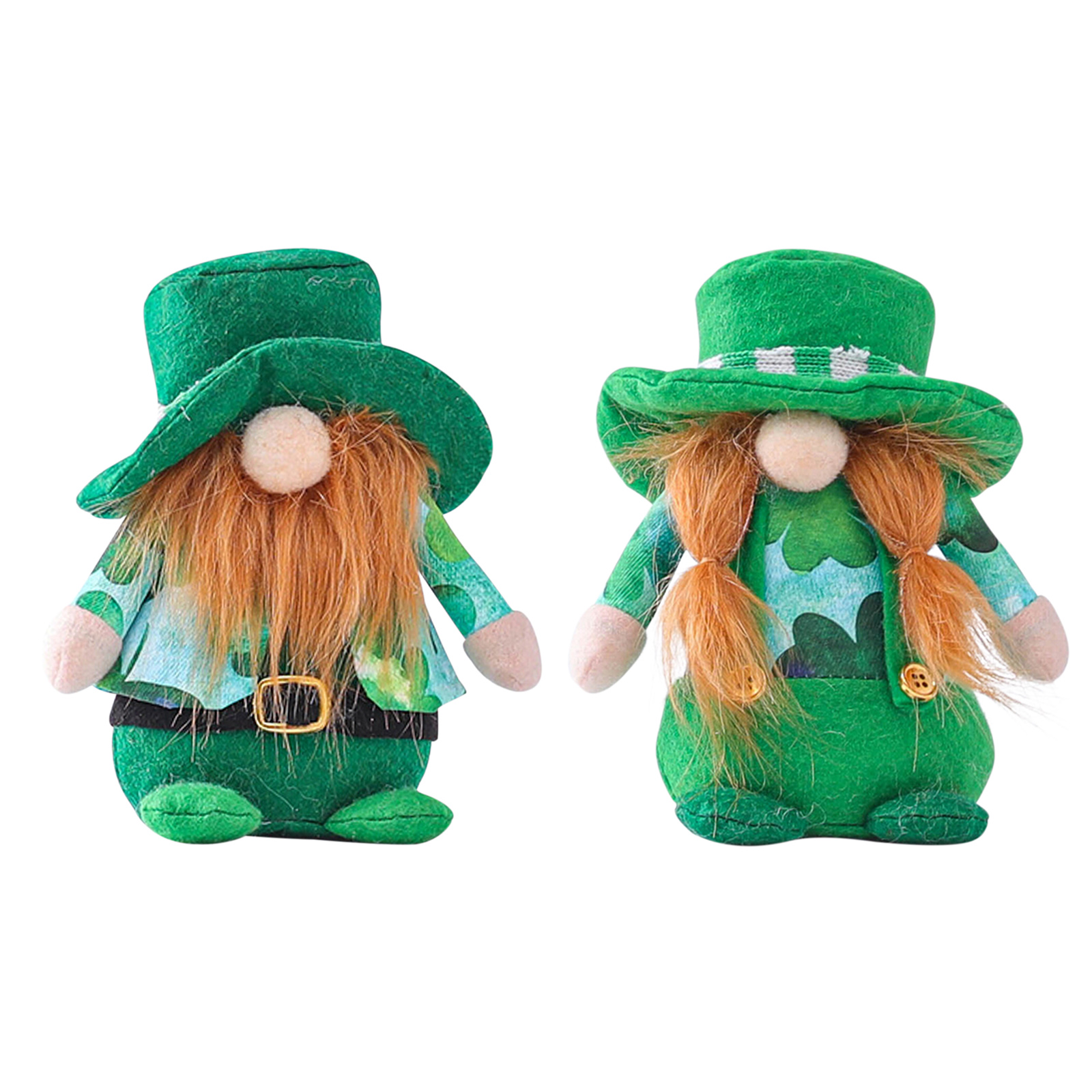 St Patricks Day Mr Mrs Gnomes Plush, Green Standable Faceless Doll Decor, Casual women's, 501 Original
St Patricks Day Mr Mrs Gnomes Plush, Green Standable Faceless Doll Decor, Casual women's, 501 Original