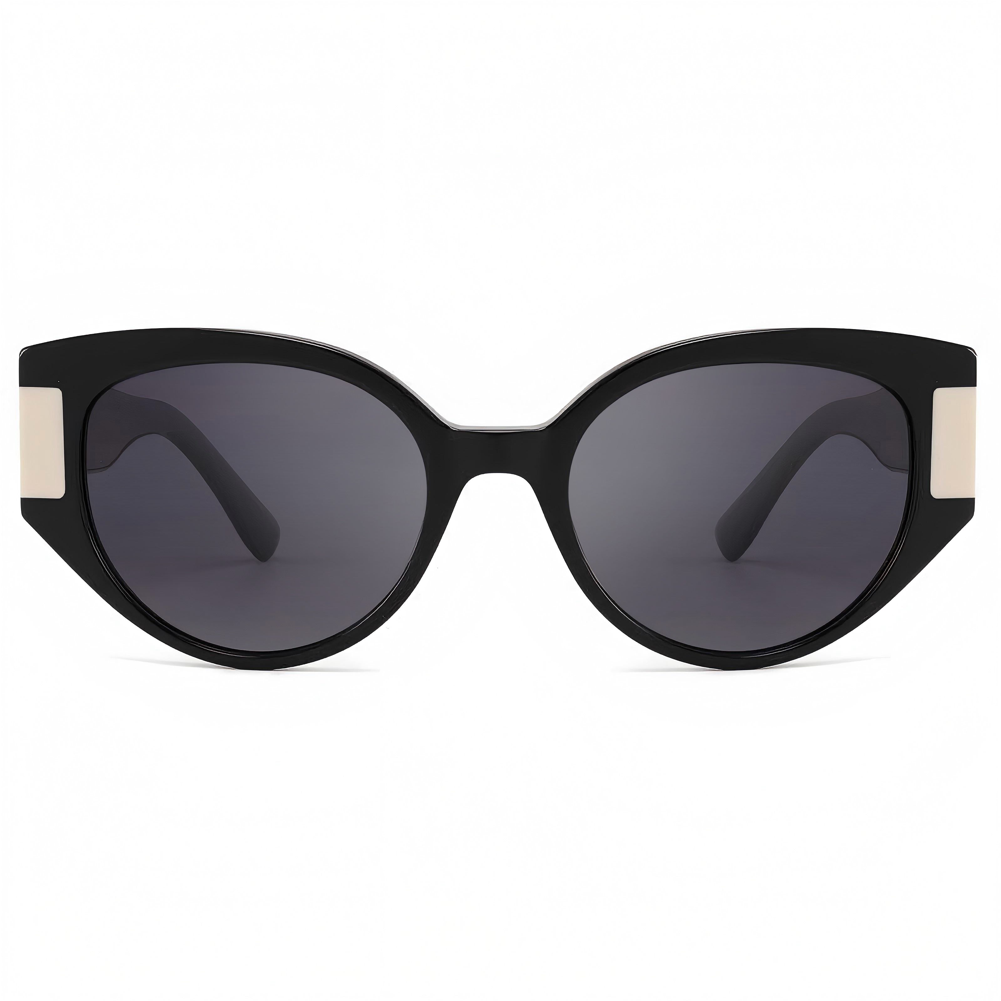 Simone Cat eye Black Sunglasses