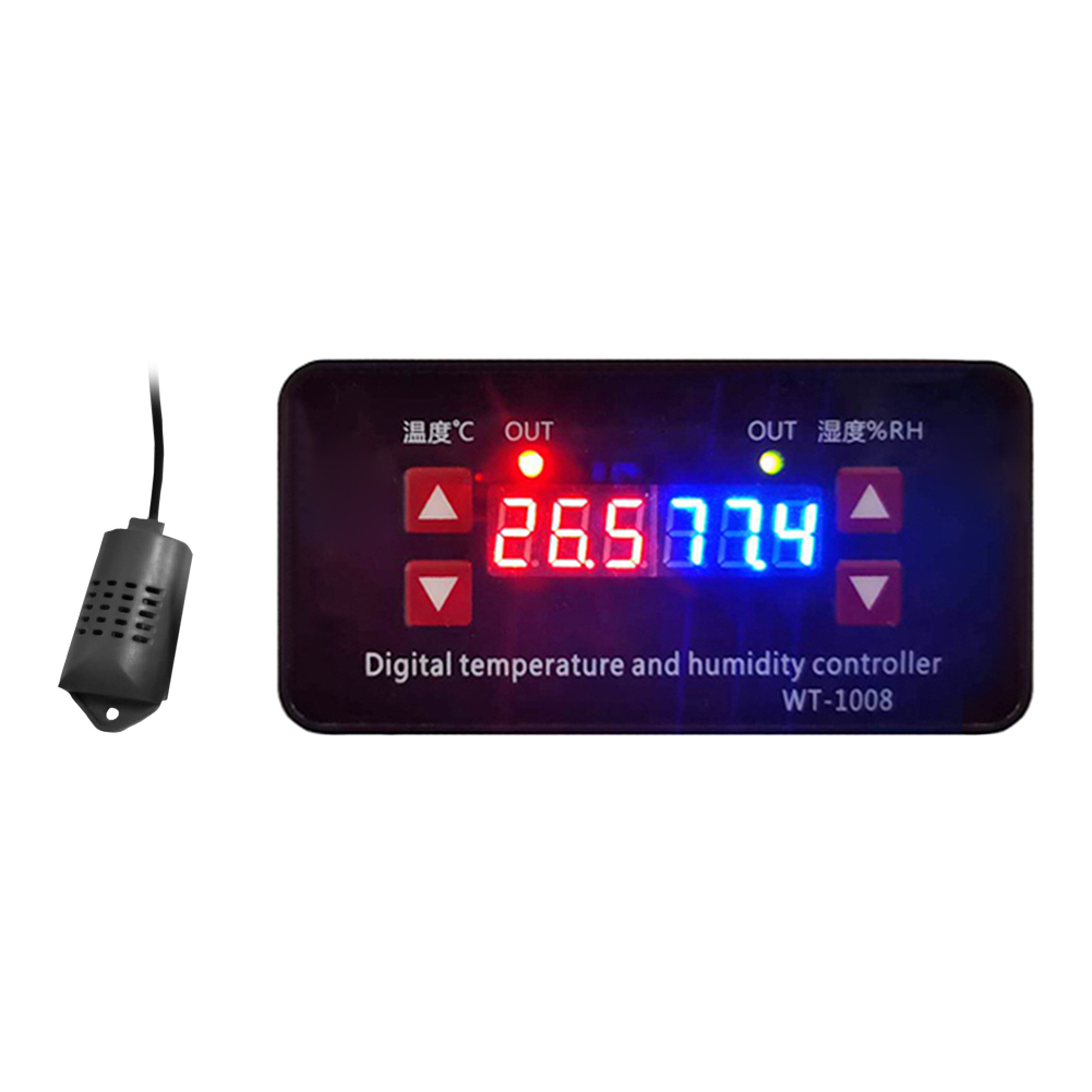 WT-1008 Electronic Intelligent Auto Digital Temperature Humidity Controller, 501 Original
WT-1008 Electronic Intelligent Auto Digital Temperature Humidity Controller, 501 Original