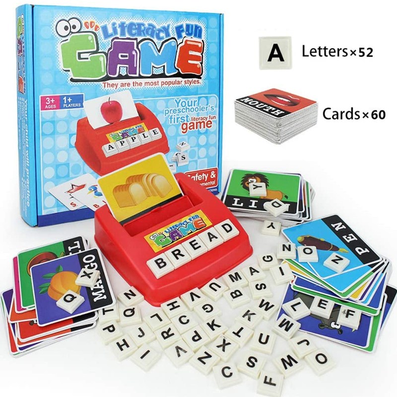 English Letter Card Children Puzzle Early Education Toys Literacy Platter, 501 Original
English Letter Card Children Puzzle Early Education Toys Literacy Platter, 501 Original