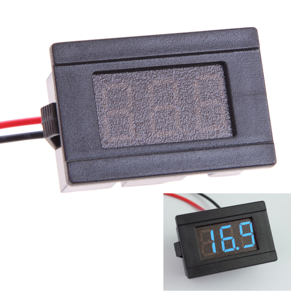 0.36\\\ DC4.5-120V LED Voltmeter Digital Volt Meter Car Motorcycle Blue, 蓝色, 501 Original
0.36\\\ DC4.5-120V LED Voltmeter Digital Volt Meter Car Motorcycle Blue, 蓝色, 501 Original
