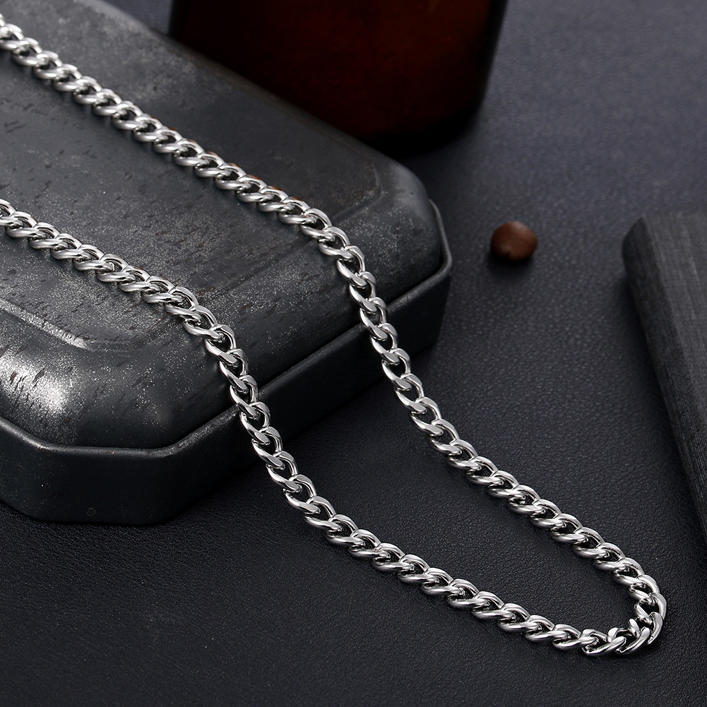 Popular Titanium Steel Ring Necklace / TECHWEAR CLUB / Techwear
