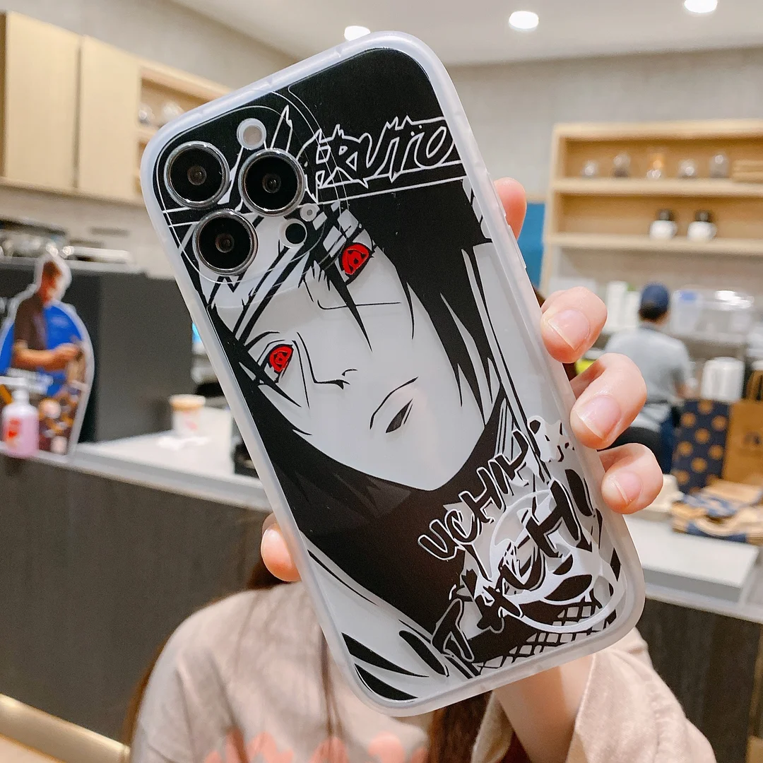 Naruto Comics Transparent Phone Case