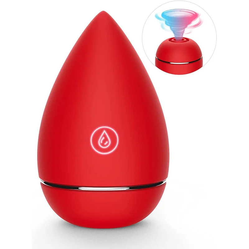 Beauty Egg Design 10 Frequency Sucking Vibrator - Rose Toy