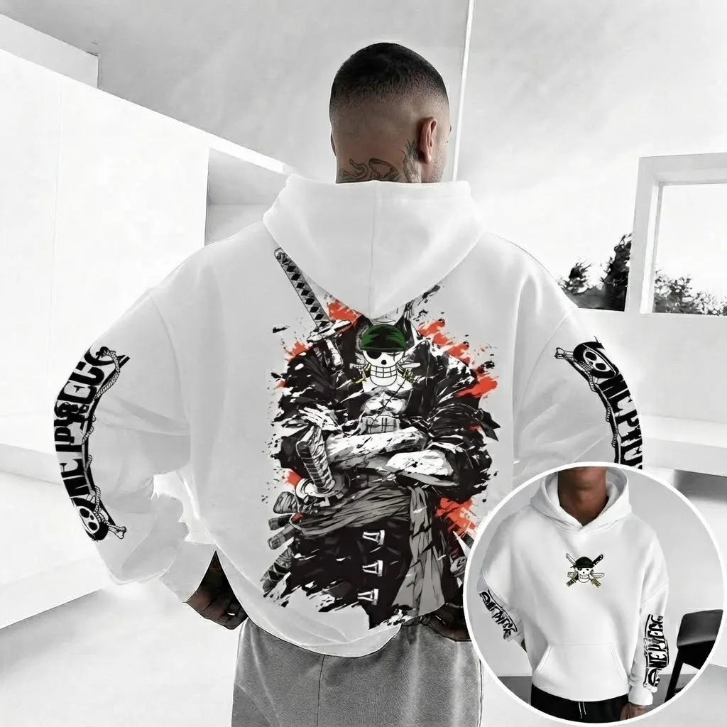 Men's Casual Cartoon Hoodie