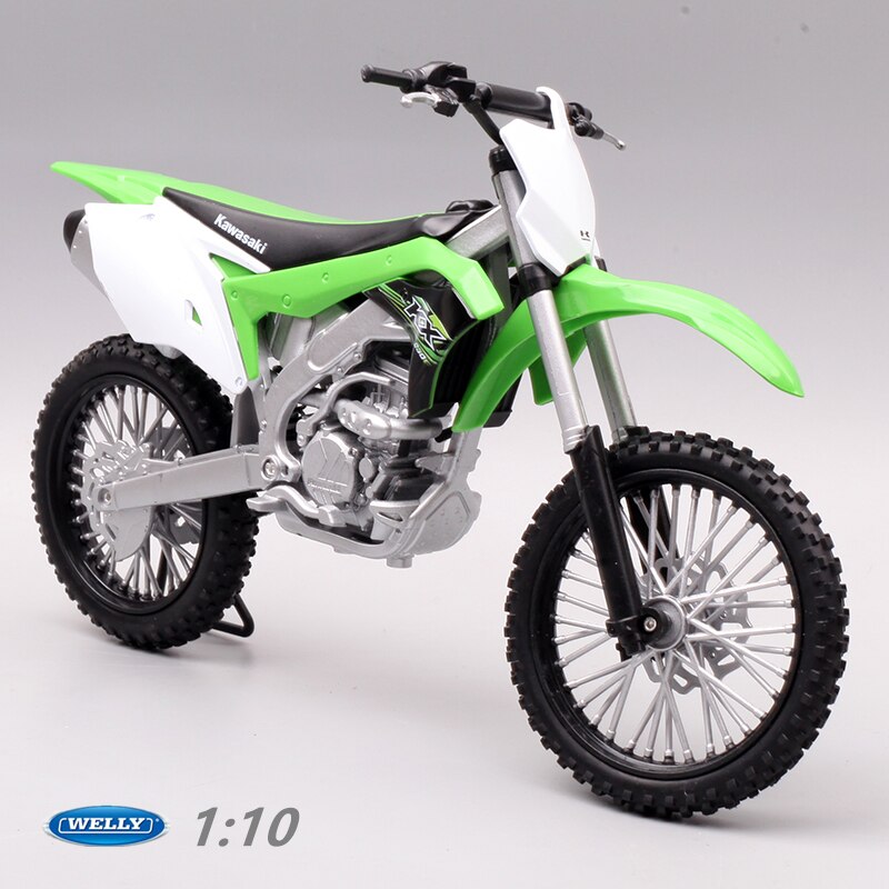 WELLY 1:10 KX250F Liga Moto Moto Die-casting Corrida Moto Modelo
