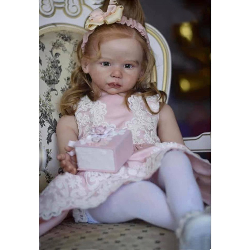 [New Series in 2023] 20'' Truly Look Real Blue Eyes Baby Doll Girl