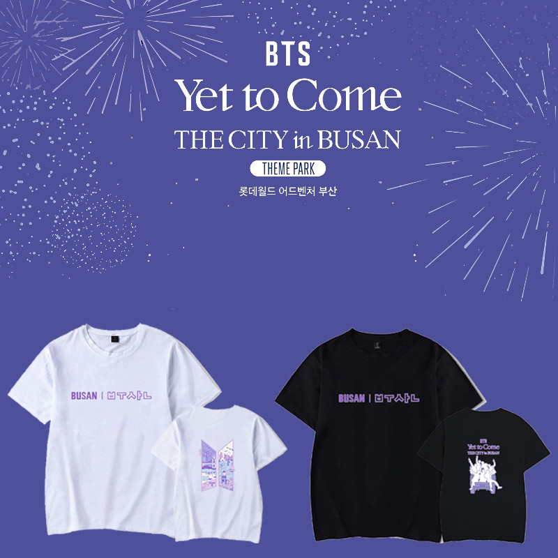 BTS Yet To Come Concert in Busan Printed T-shirt