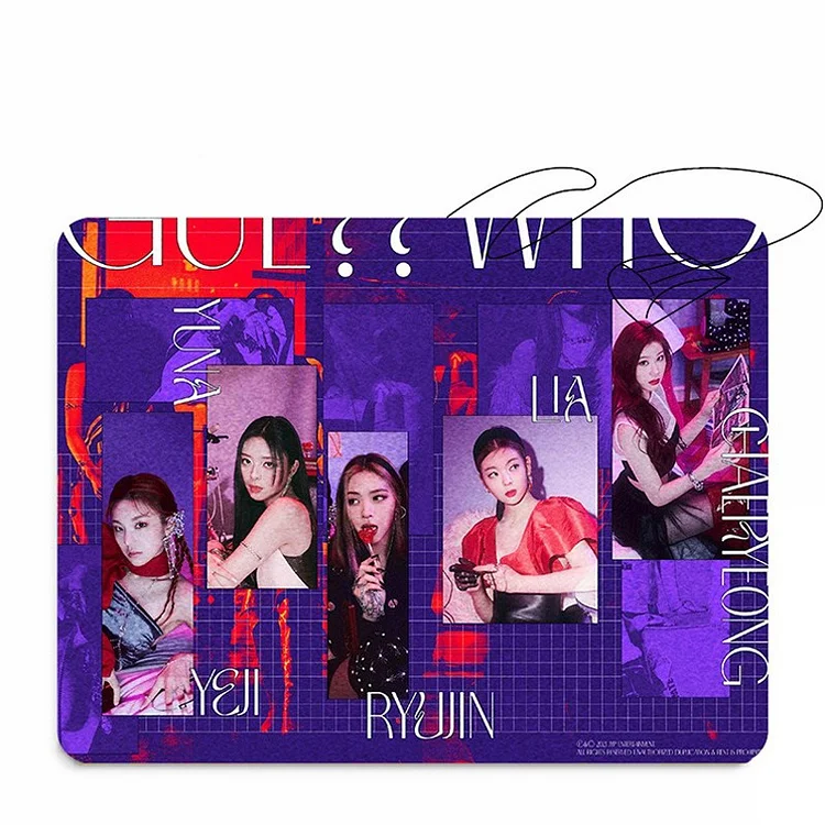 ITZY GUESS WHO Mouse Pad