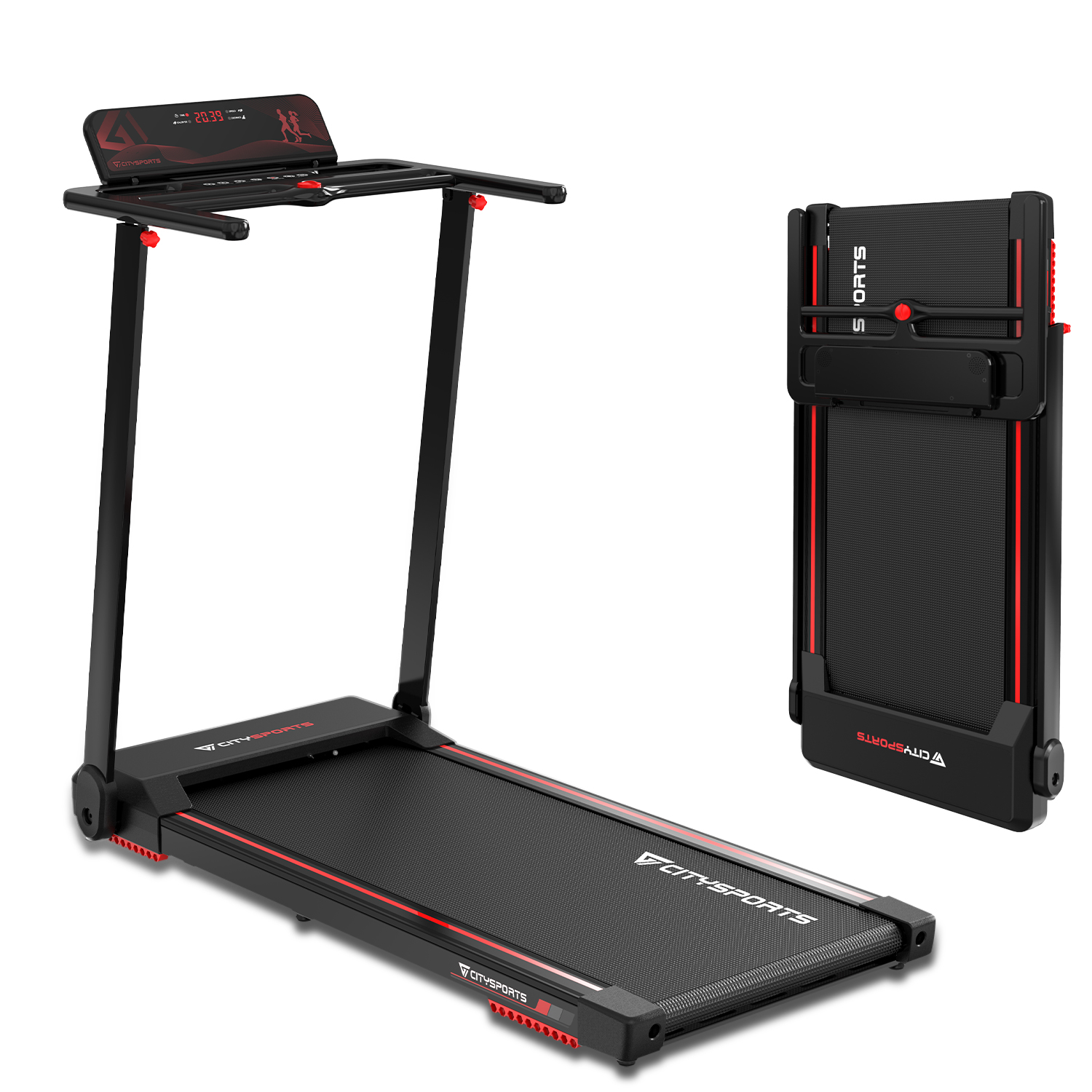 Citysports folding motorised discount treadmill