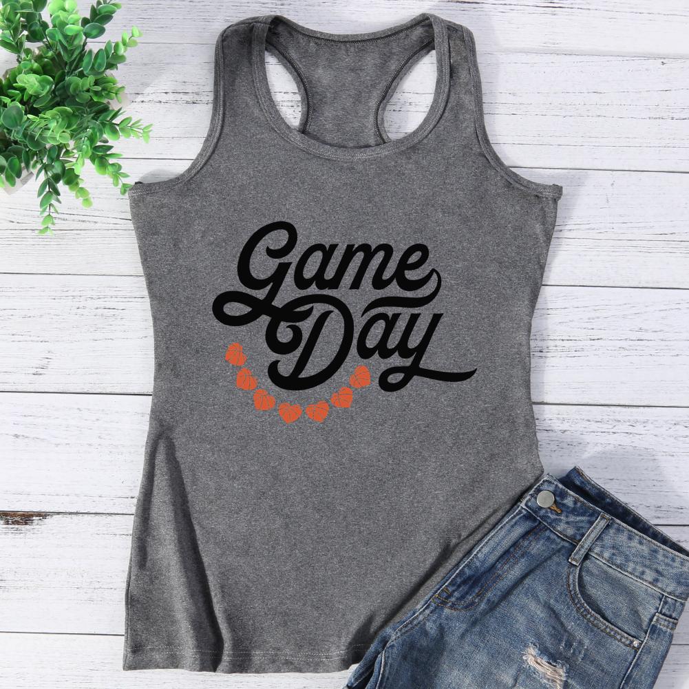 Game Day heart Vest Top-Guru-buzz