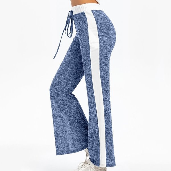 Comstylish Casual Fashion Loose Lace Yoga Pants