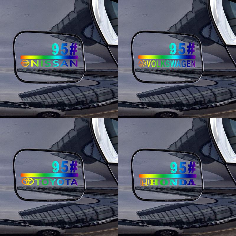 Personalized fuel tank cap sticker