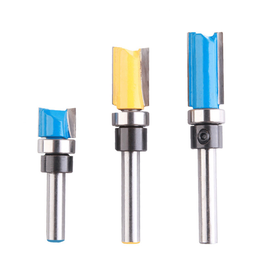 3pcs 1/4 Shank Trimming Milling Cutter Router Bit Woodworking Cutting Tools, 501 Original
3pcs 1/4 Shank Trimming Milling Cutter Router Bit Woodworking Cutting Tools, 501 Original