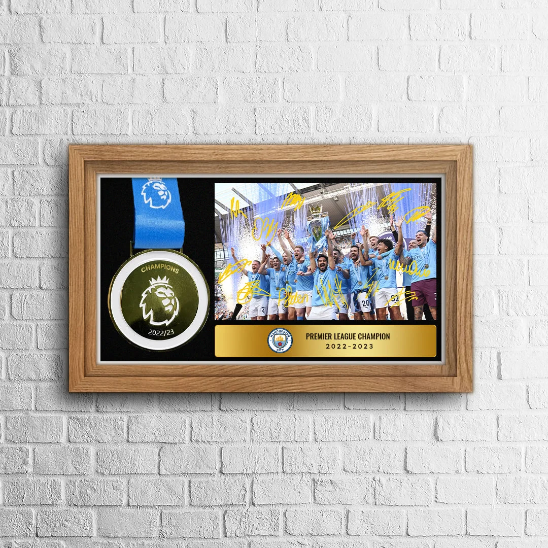 Premier League Medal Frame（Medal Included）