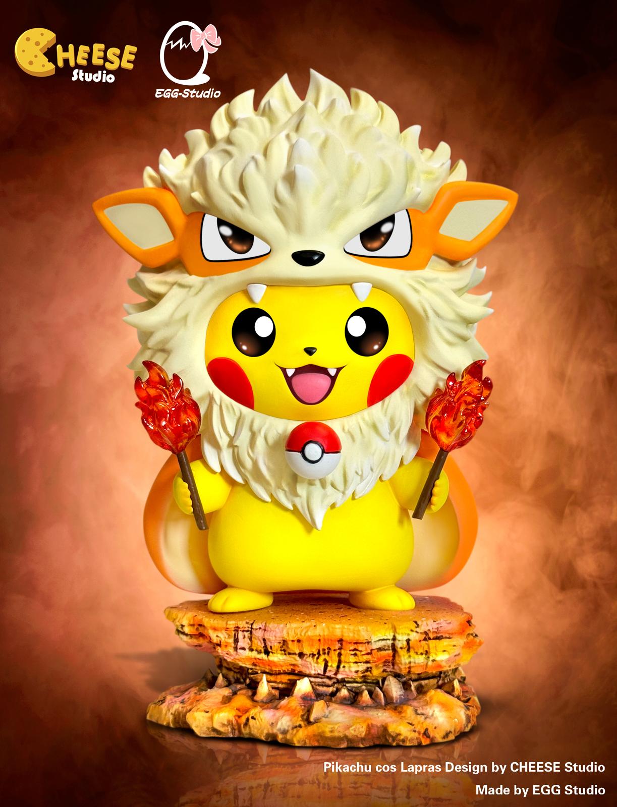 Arcanine Cosplay Pikachu Pokemon Resin Statue CHEESE Studio