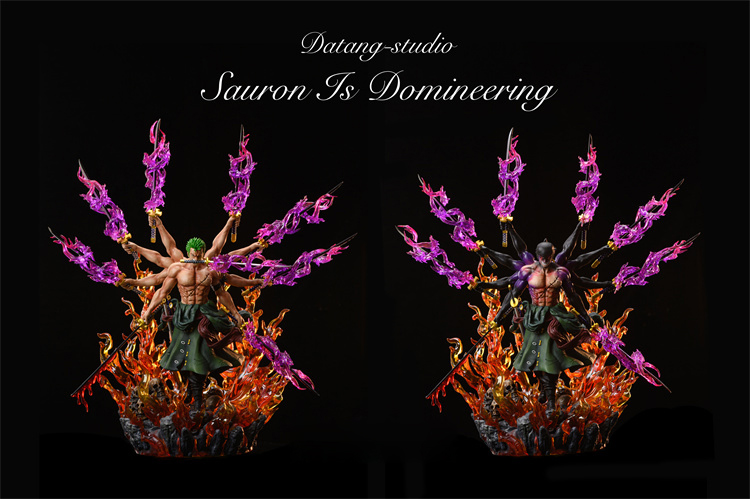 1/6 Scale Color of the Supreme King Haki Roronoa Zoro with LED - ONE PIECE Resin Statue - Datang ...