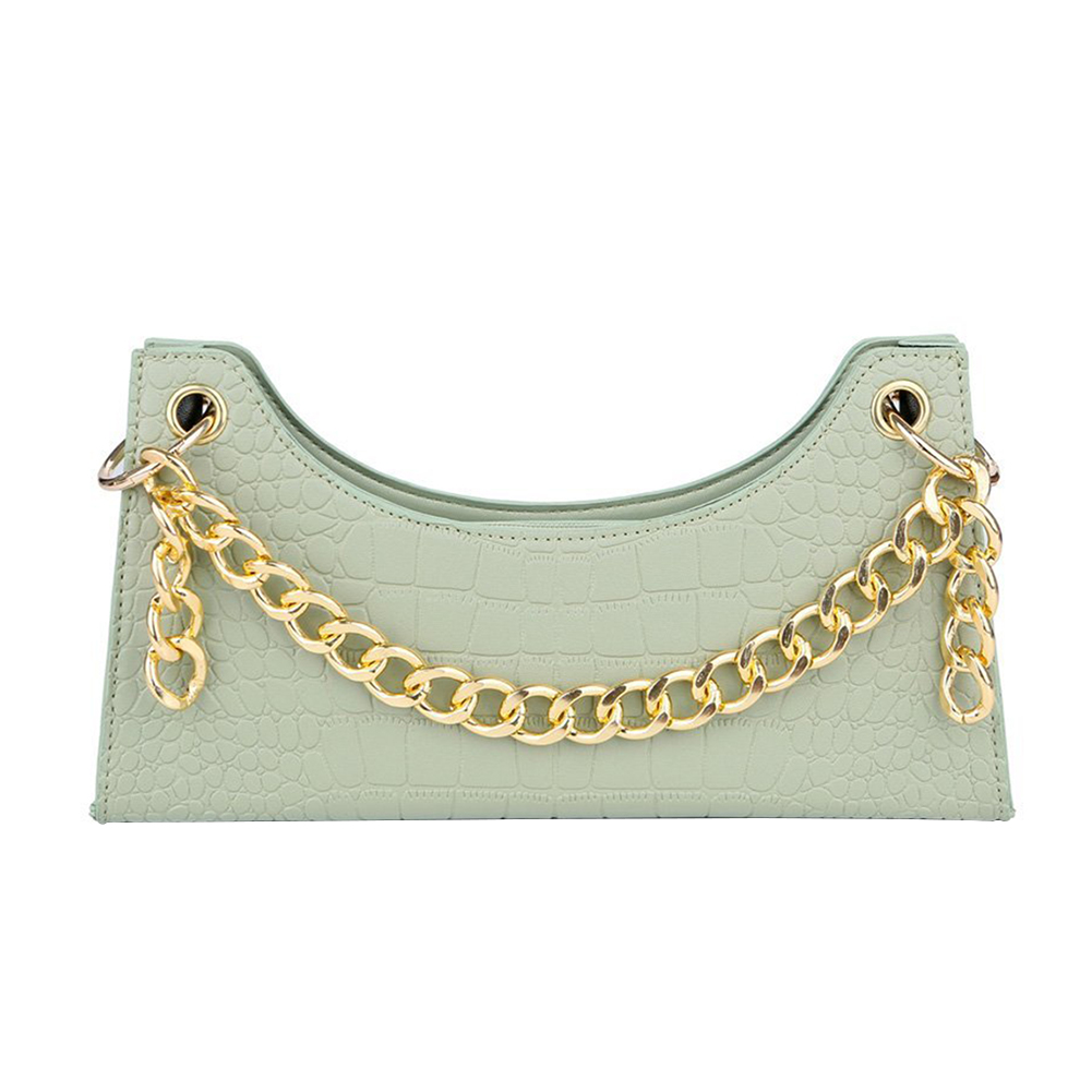 Alligator Leather Shoulder Bags Women Small Tote Crossbody Handbag -Green, 501 Original
Alligator Leather Shoulder Bags Women Small Tote Crossbody Handbag -Green, 501 Original