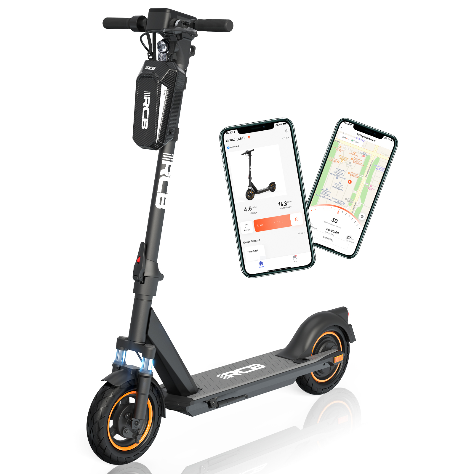 solo Tal til slag RCB electric scooter EV10Z street legal (ABE), gift for adults and  teenagers DE
