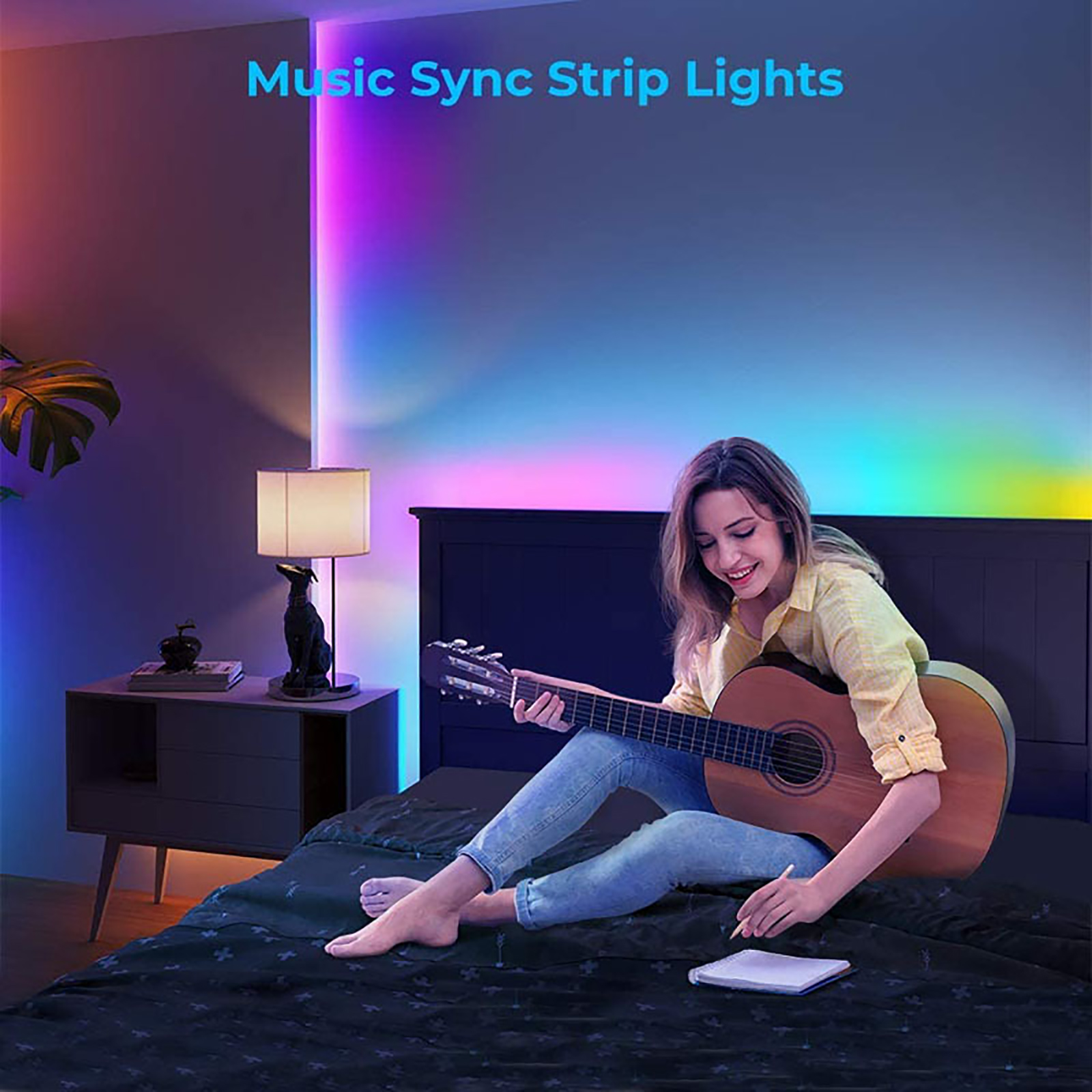 LED Strip Lights Bluetooth-compatible App Control Smart LED Strip for Party, 501 Original
LED Strip Lights Bluetooth-compatible App Control Smart LED Strip for Party, 501 Original