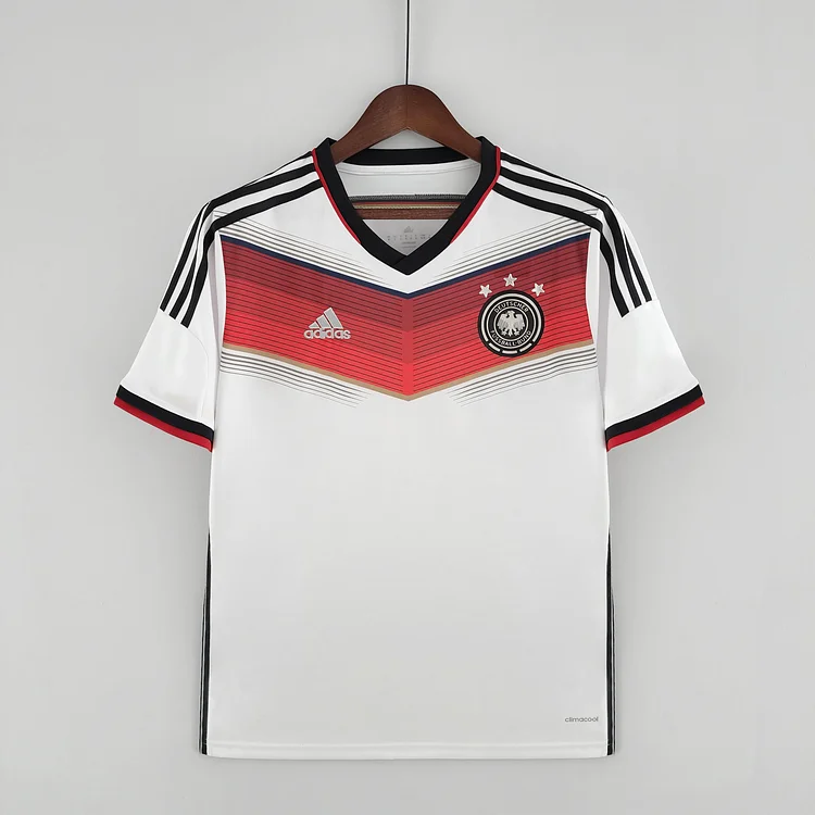 Germany Home Retro Shirt Kit WM 2014
